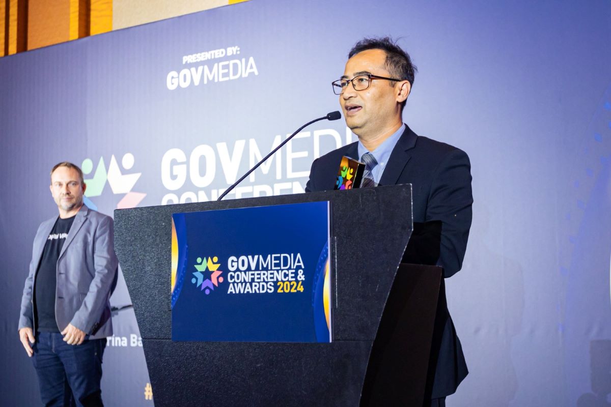 Pelita Air menerima penghargaan Indonesia Sustainability Initiative of the Year-Aviation.