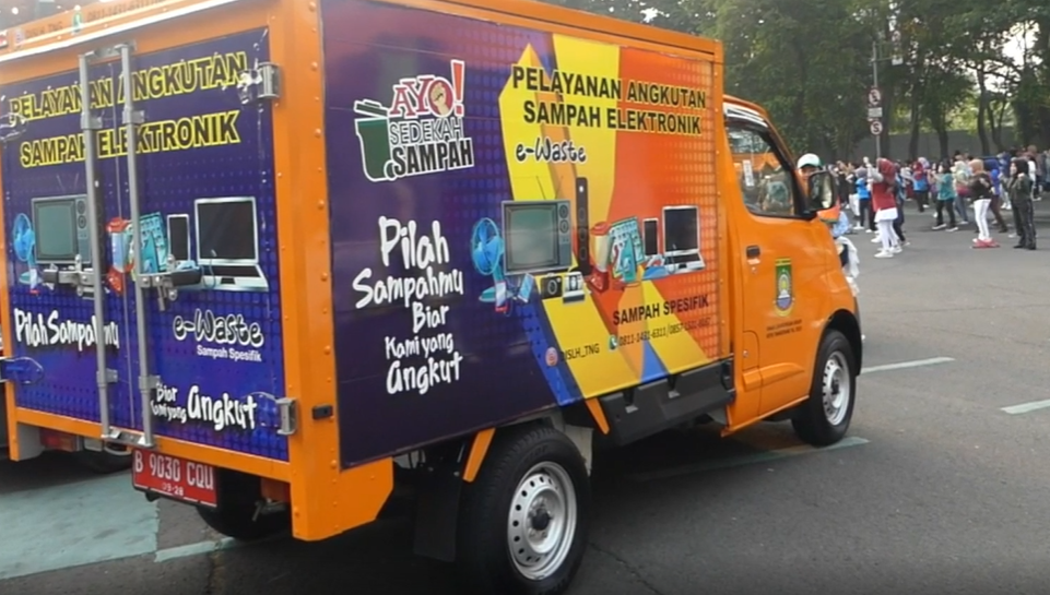 Peringatan hari lingkunan hidup sedunia di Kota Tangerang berlangsung meriah