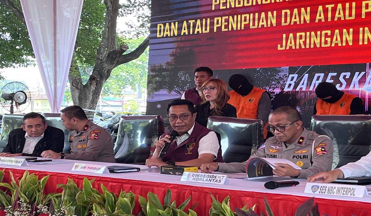 Kasus Penadahan Motor Jaringan Internasional