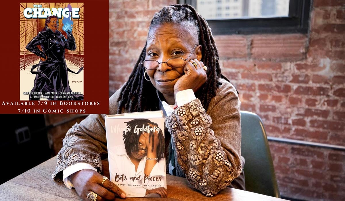 Whoopi Goldberg luncurkan buku komiknya berjudul 'The Change' mengisahkan Isabel Frost, 