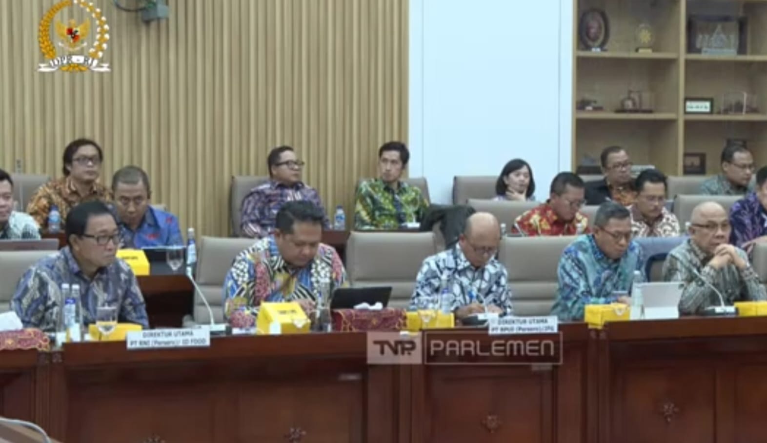 Rapat dengar pendapat Komisi VI DPR RI dengan perusahaan BUMN.