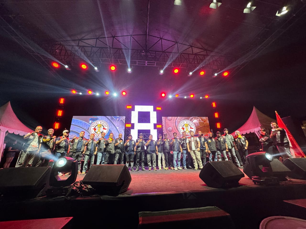 Pengukuhan pengurus Royal Riders Indonesia di daerah digelar di Jakarta. 