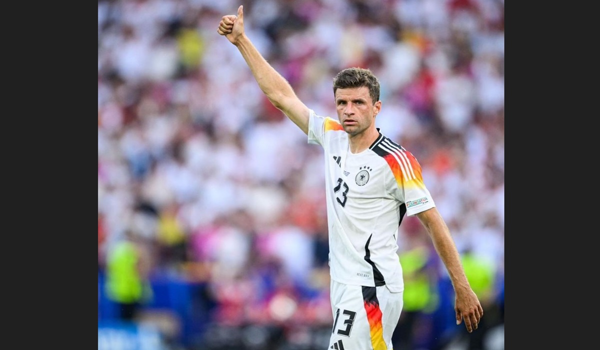 Penyerang timnas Jerman Thomas Mueller