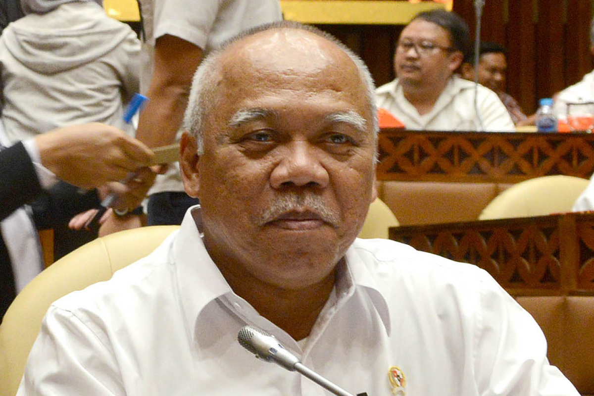 Menteri Pekerjaan Umum dan Perumahan Rakyat (PUPR) Basuki Hadimuljono.