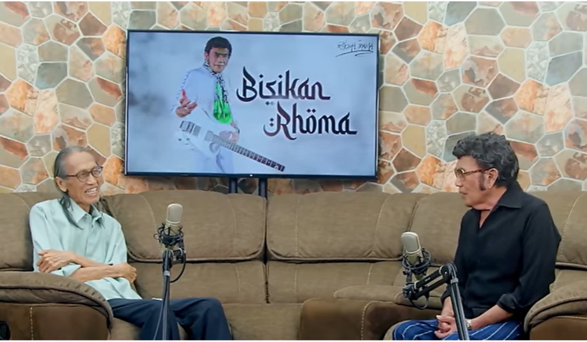 Rhoma Irama dan Anhar Gonggong.