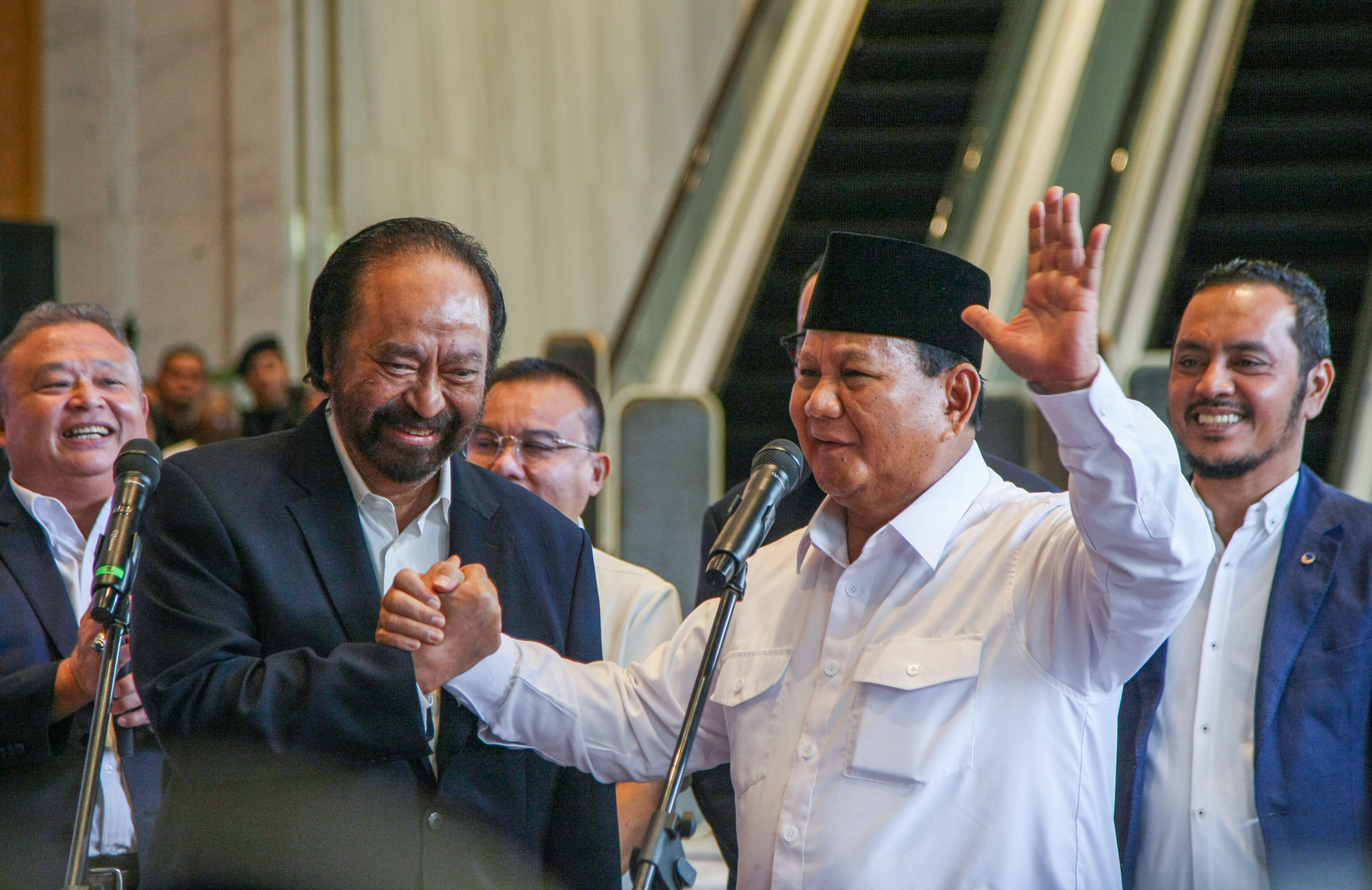 Surya Paloh Berharap Kedekatan NasDem dan Gerindra Terus Terjalin