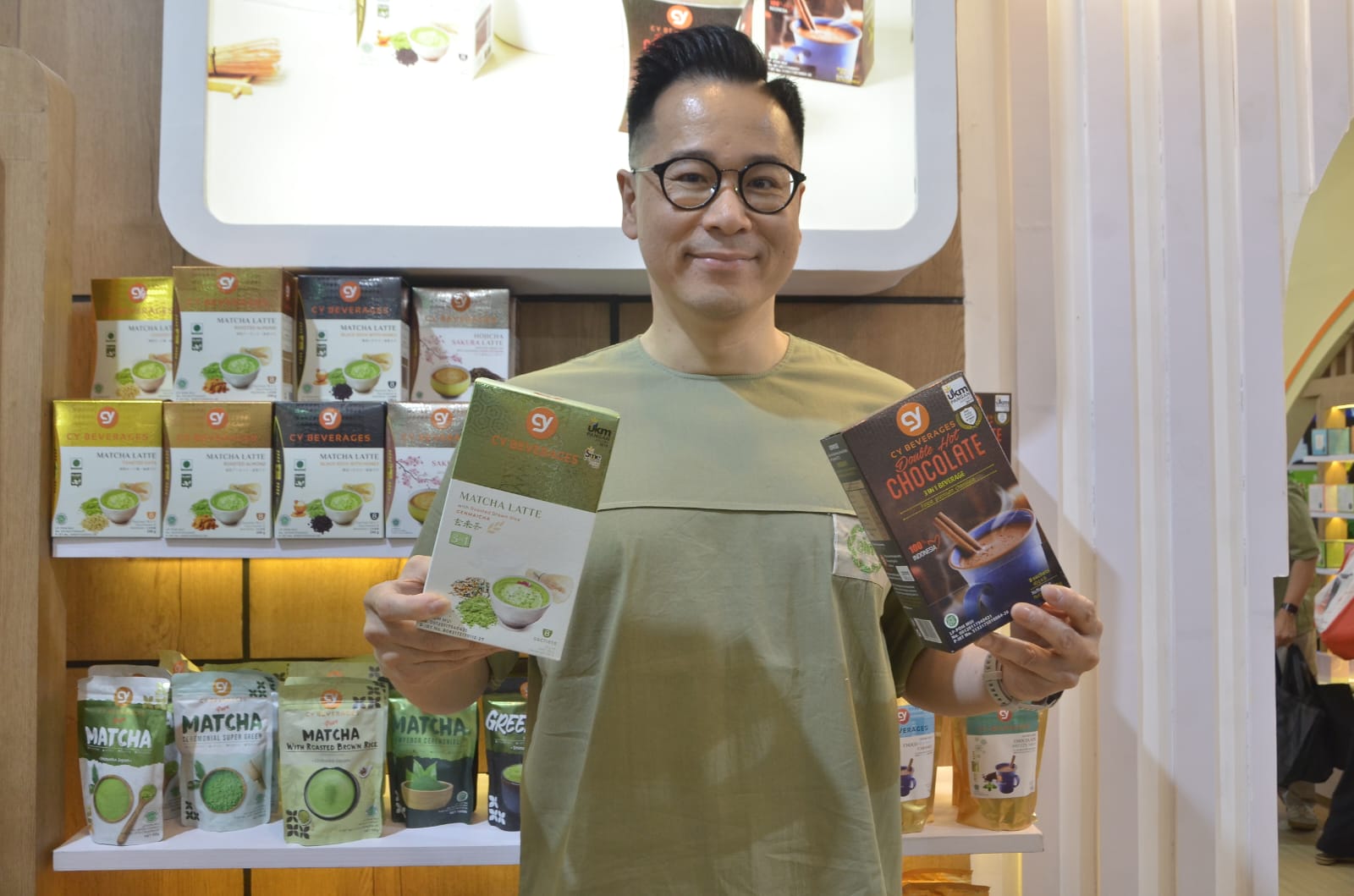 CEO CY Beverages, Calvin Yong.