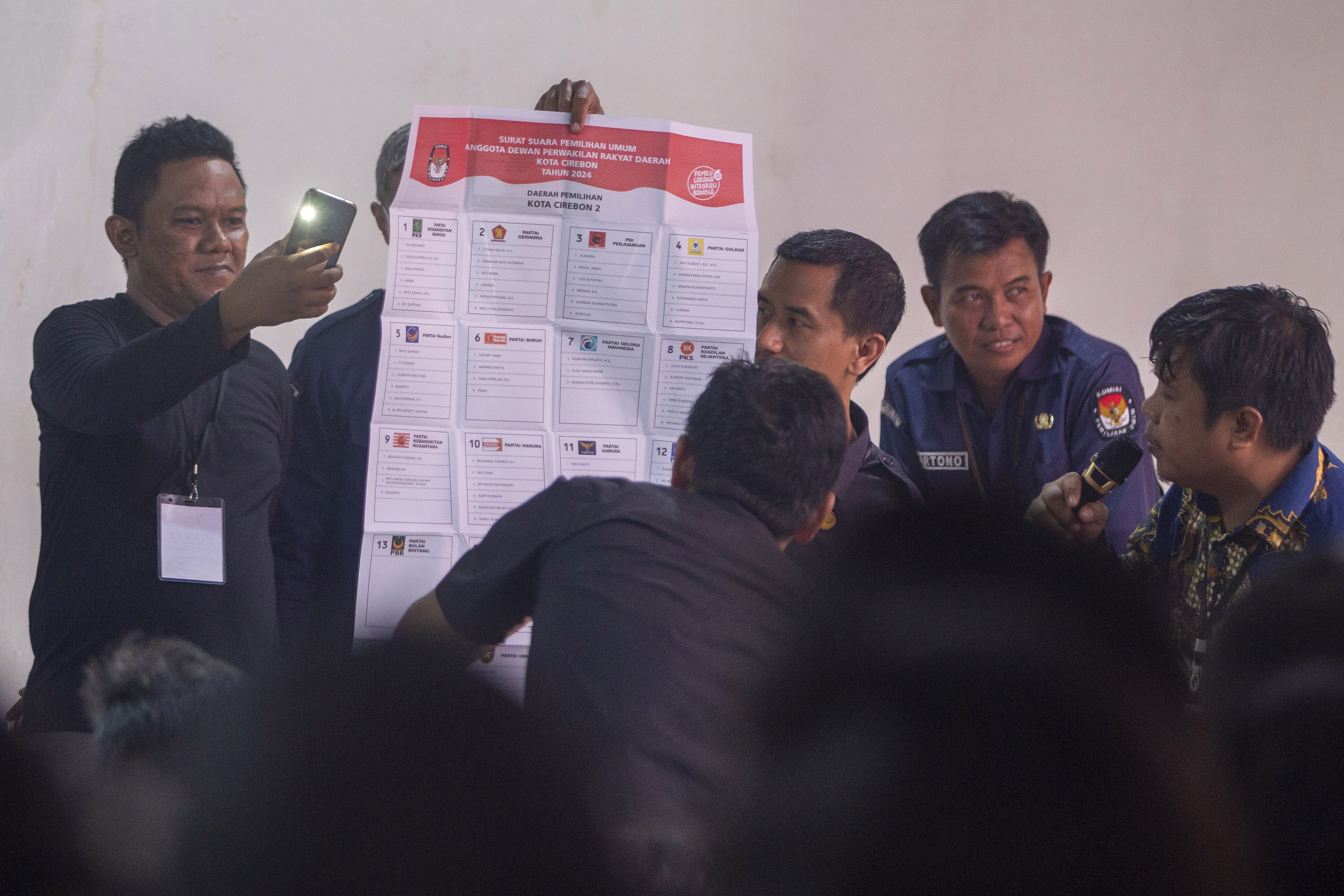 Proses penghitunga suara pemilu