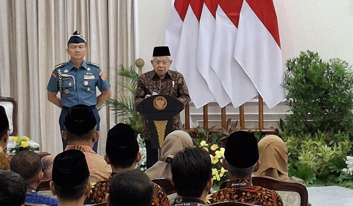 WAKIL Presiden (Wapres) Ma'ruf Amin