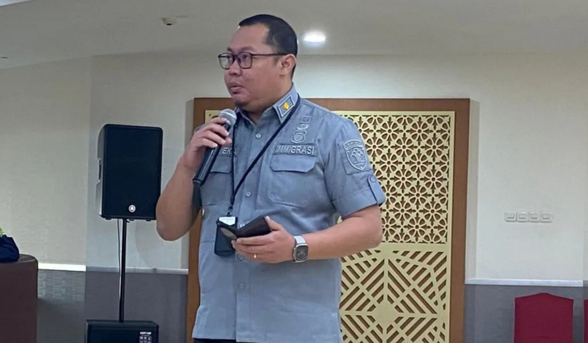 Ketua Tim Pengawasan, Direktorat Pengawasan dan Penindakan Keimigrasian Arief Eka Riyanto