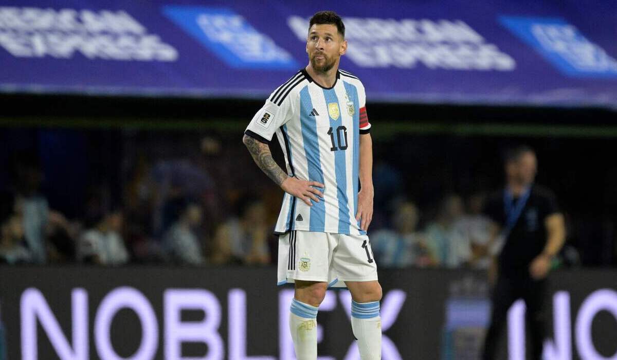 Kapten Timnas Argentina, Lionel Messi.
