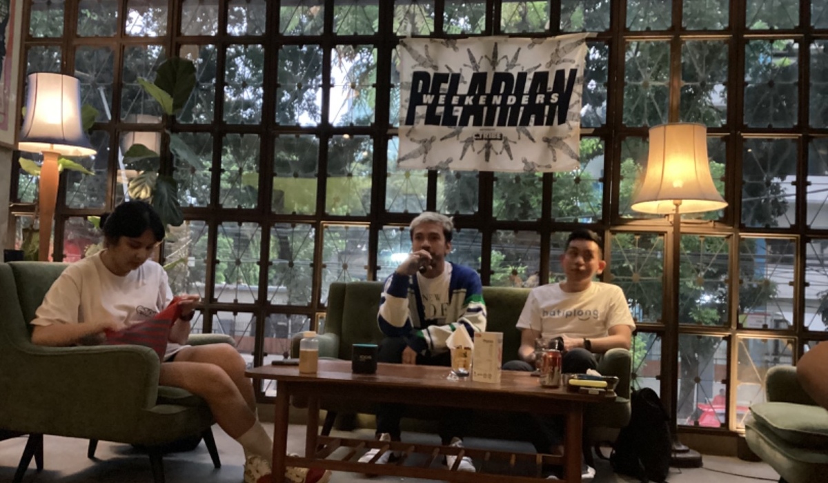 Konferensi pers acara #pelarian.