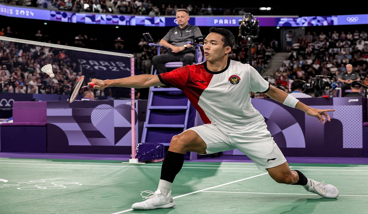 Tunggal putra Indonesia Jonatan Christie