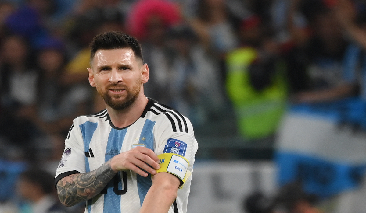Kapten Argentina Lionel Messi
