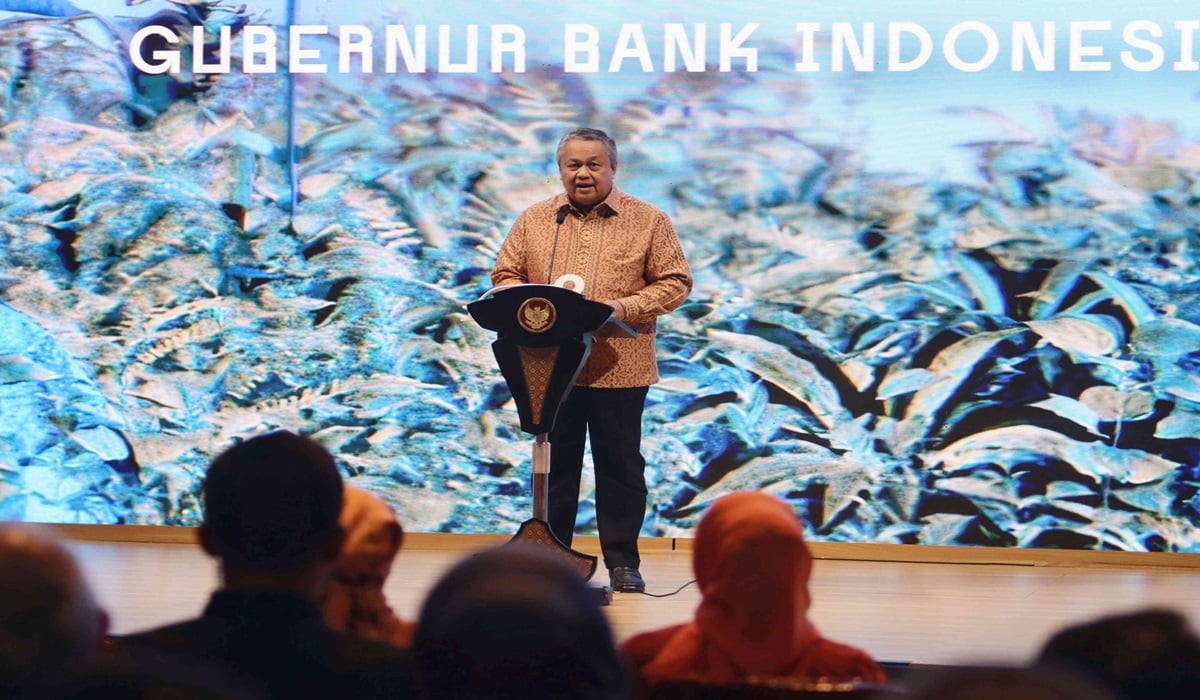 Gubernur Bank Indonesia yang tengah menjabat Perry Warjiyo.