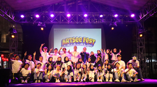 Artsee Fest menjadi event art market yang pertama kali berlangsung di Kota Malang Jawa Timur