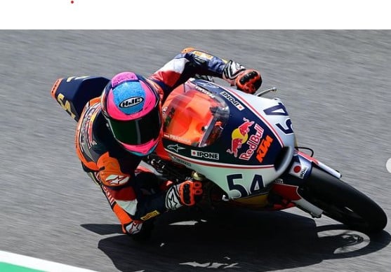 Pembalap muda Indonesia Veda Ega Pratama. 