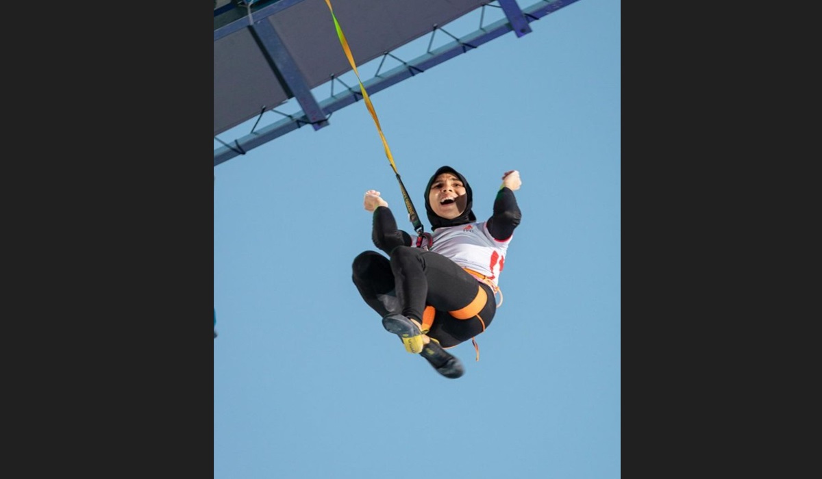 Atlet panjat tebing Indonesia Raji'ah Sallsabillah