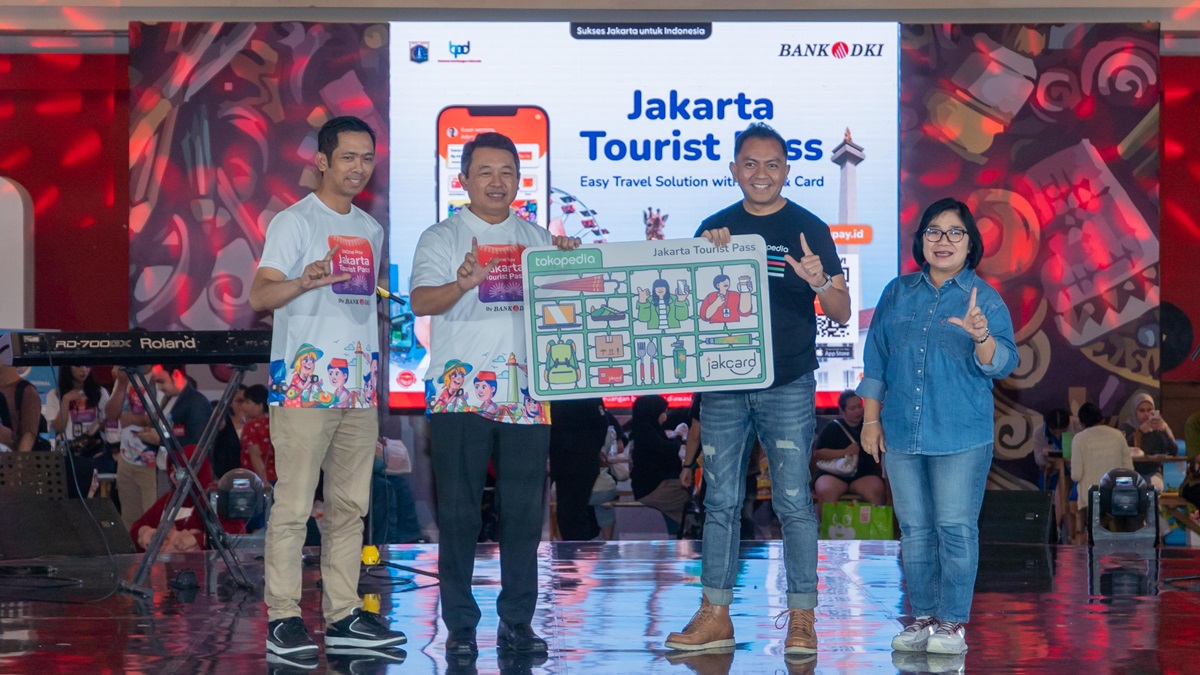 Bank DKI bekerjasama dengan Tokopedia menjual Jakarta Tourist Pass guna memudahkan wisatawan