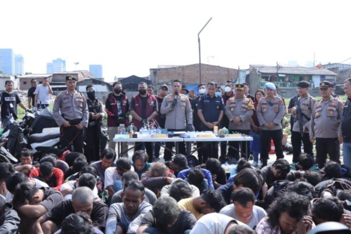 Sebanyak 42 orang di Kampung Boncos, Jakarta Barat positif narkoba jenis sabu