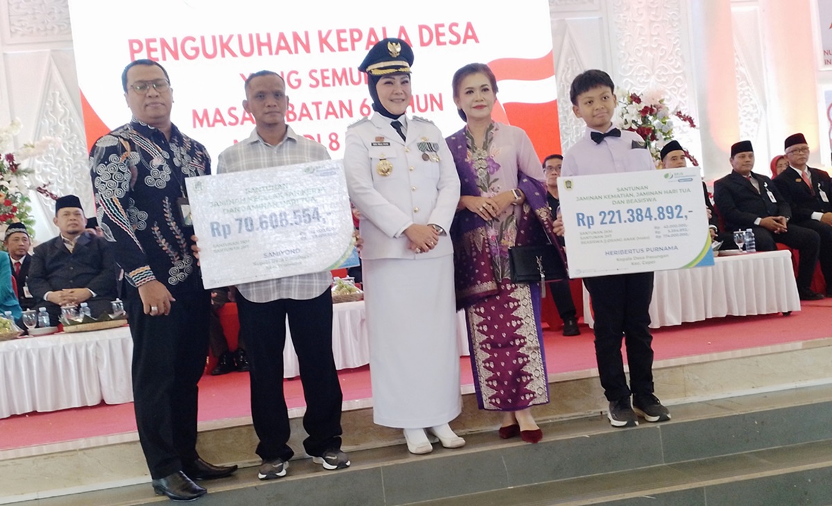 penyerahan santunan BPJS ketenagakerjaan