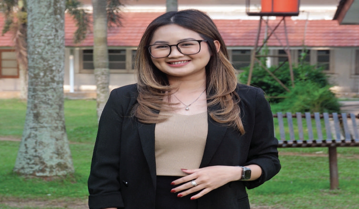 Pilot perempuan Velyn Angelica.