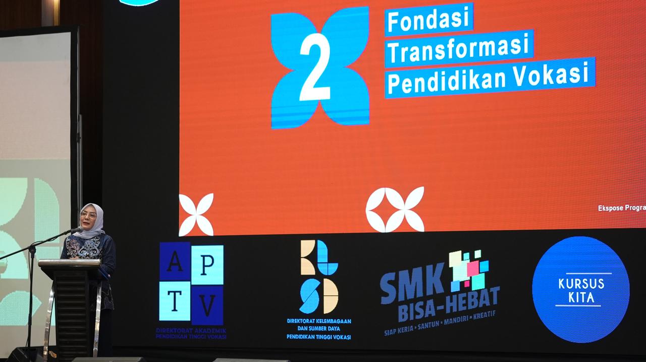 Direktorat Jenderal Pendidikan Vokasi melaksanakan kegiatan Ekspose Pendidikan Vokasi 2020-2024