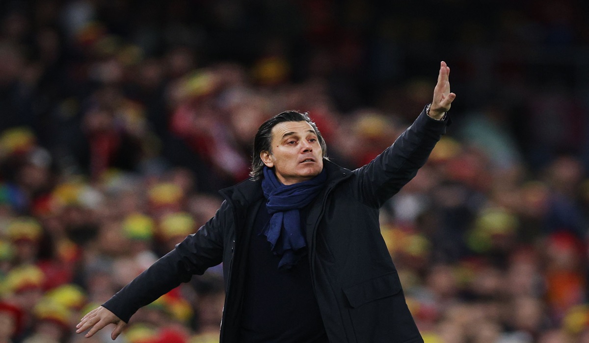 Pelatih timnas Turki Vincenzo Montella