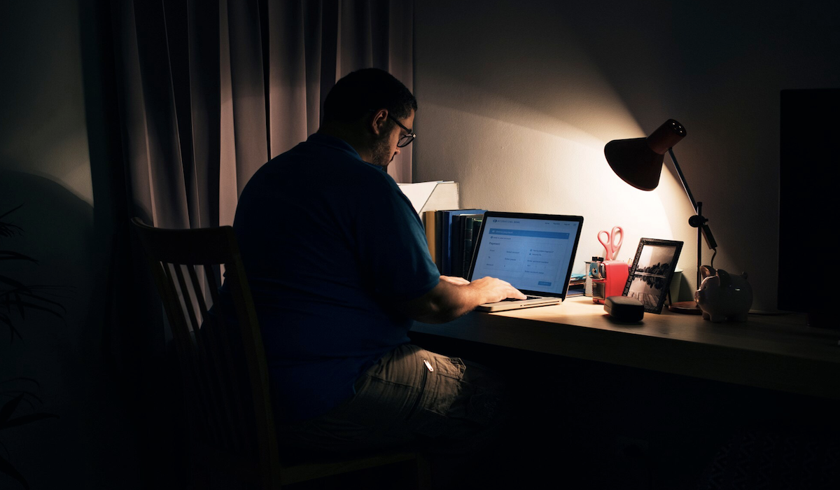 Ilustrasi kerja malam