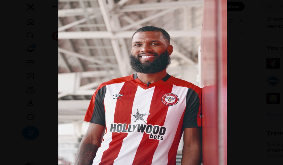 Penyerang Brentford Igor Thiago