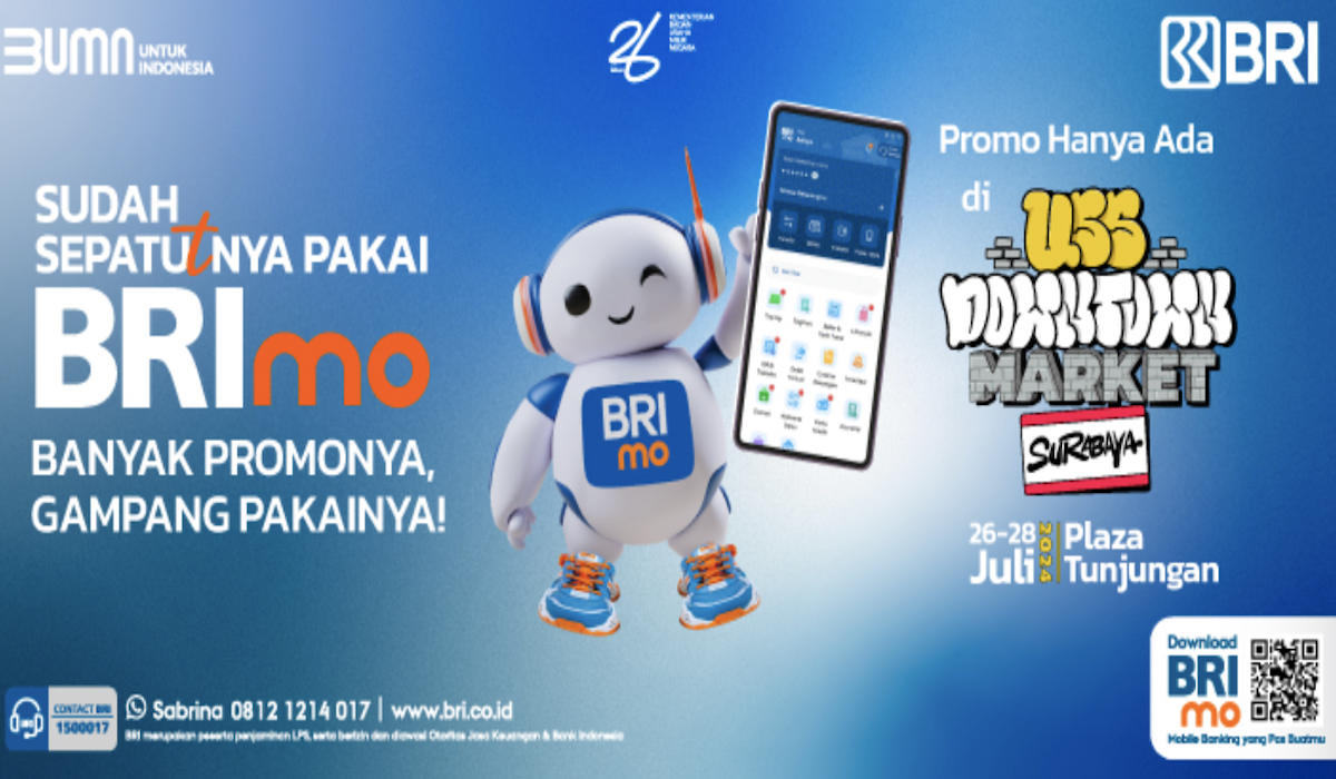 Brimo x USS Downtown Market hadi di Surabaya