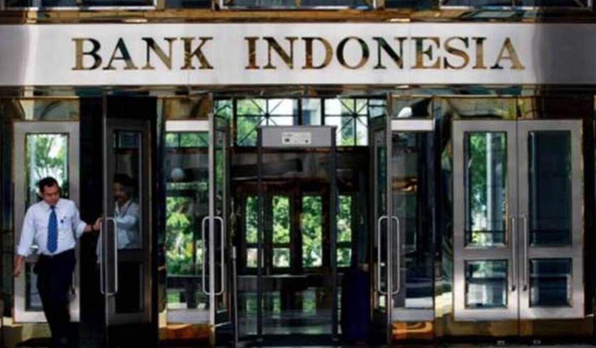 Suasana kantor Bank Indonesia.