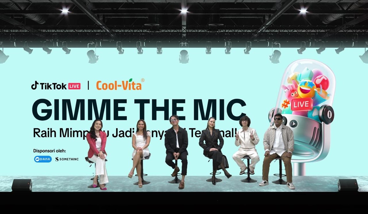 Tiktok Live mengadakan kompetisi Gimme The Mic