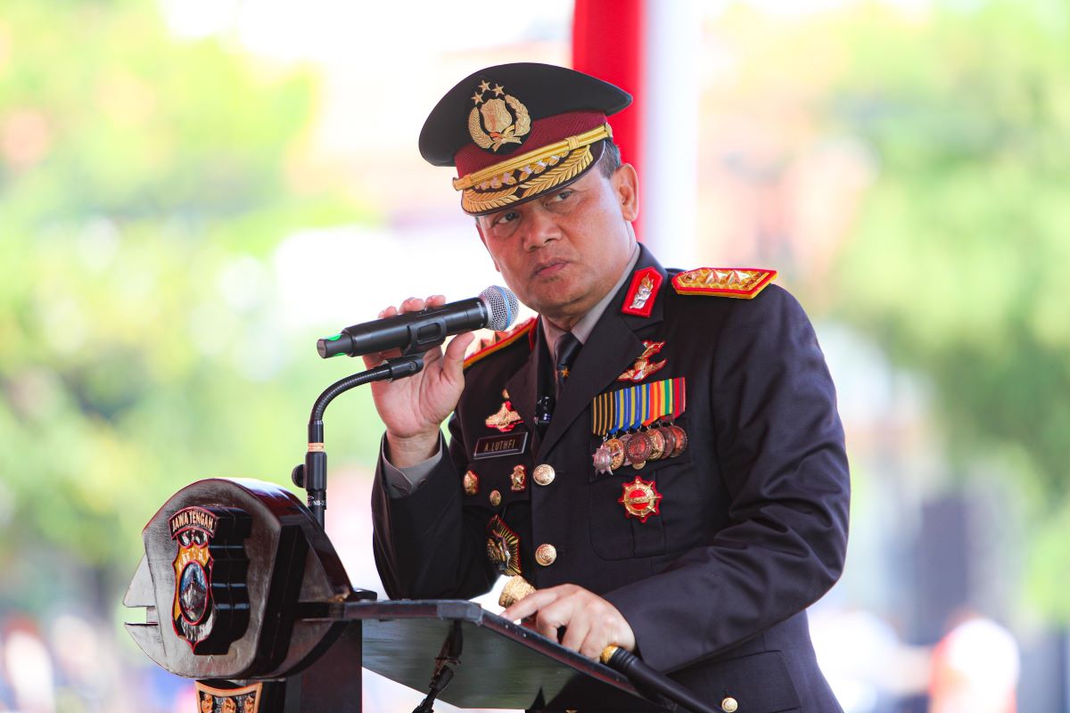 Kapolda Jawa Tengah Irjen Ahmad Luthfi