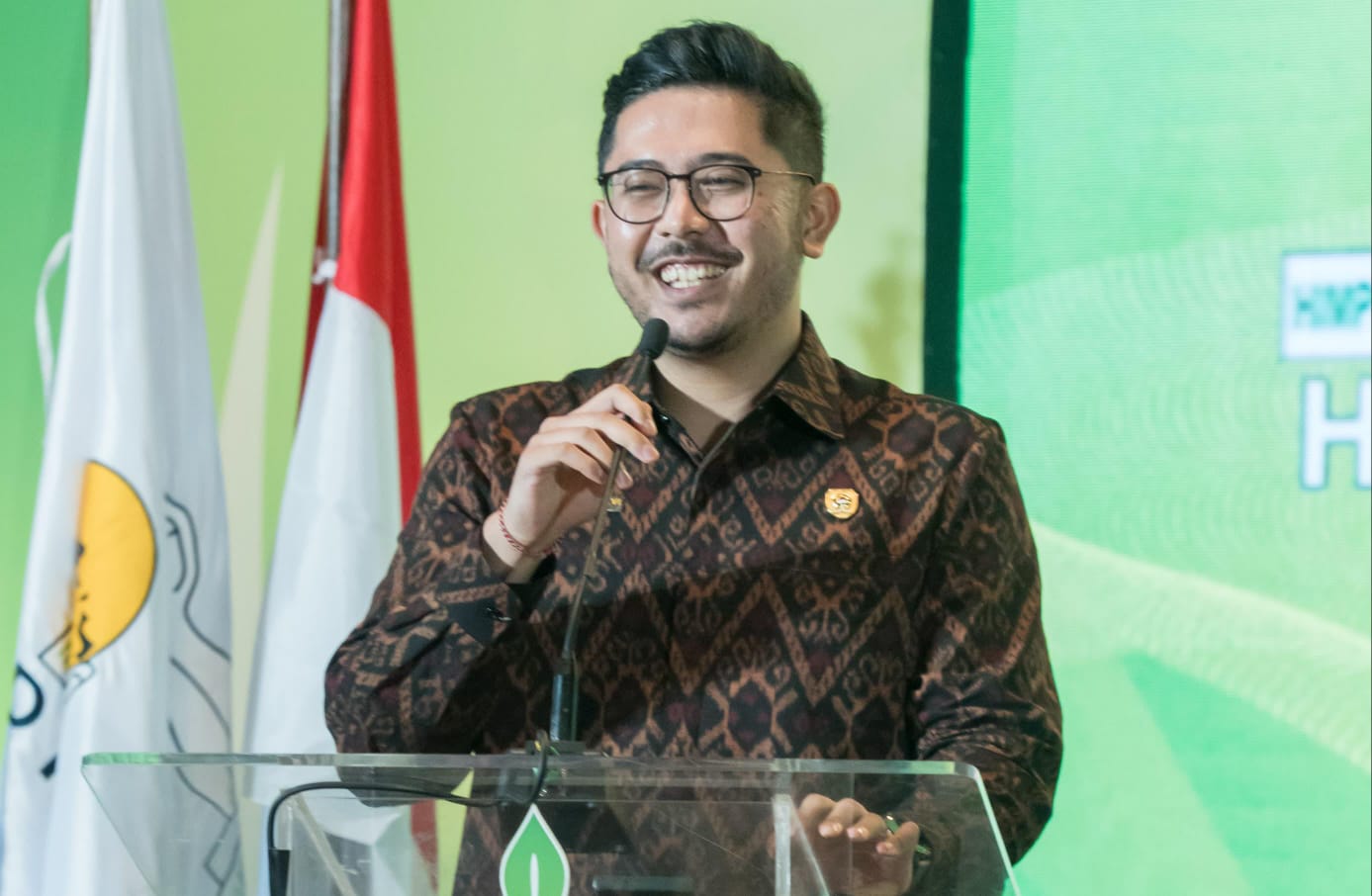 Ketua Umum Hipmi Bali Agung Bagus Pratiksa Linggih.