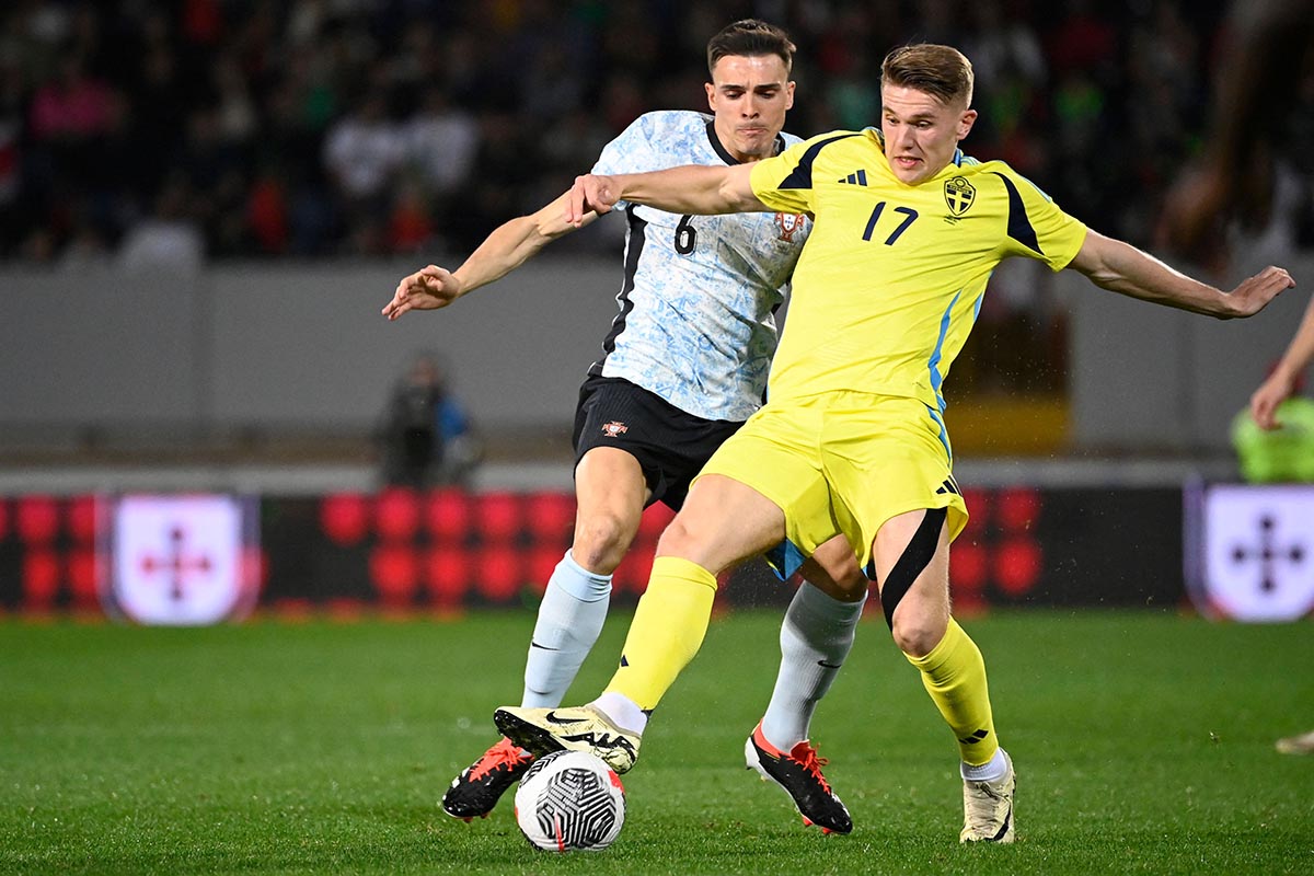 Joao Palhinha (kiri).