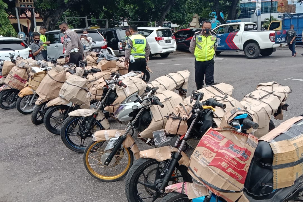 Ilustrasi, Sepada motor bodong diamankan di Polres Sikka, Nusa Tenggara Timur.