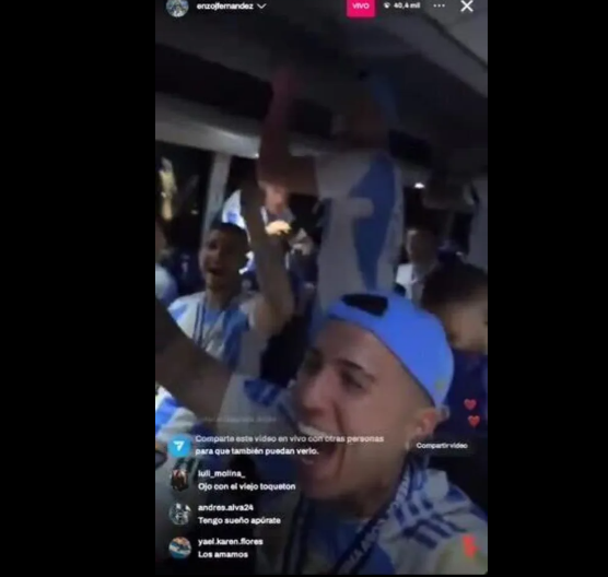 Chelsea Investigasi Video Enzo Fernandez Nyanyikan Lagu Rasis Bersama Pemain Argentina 