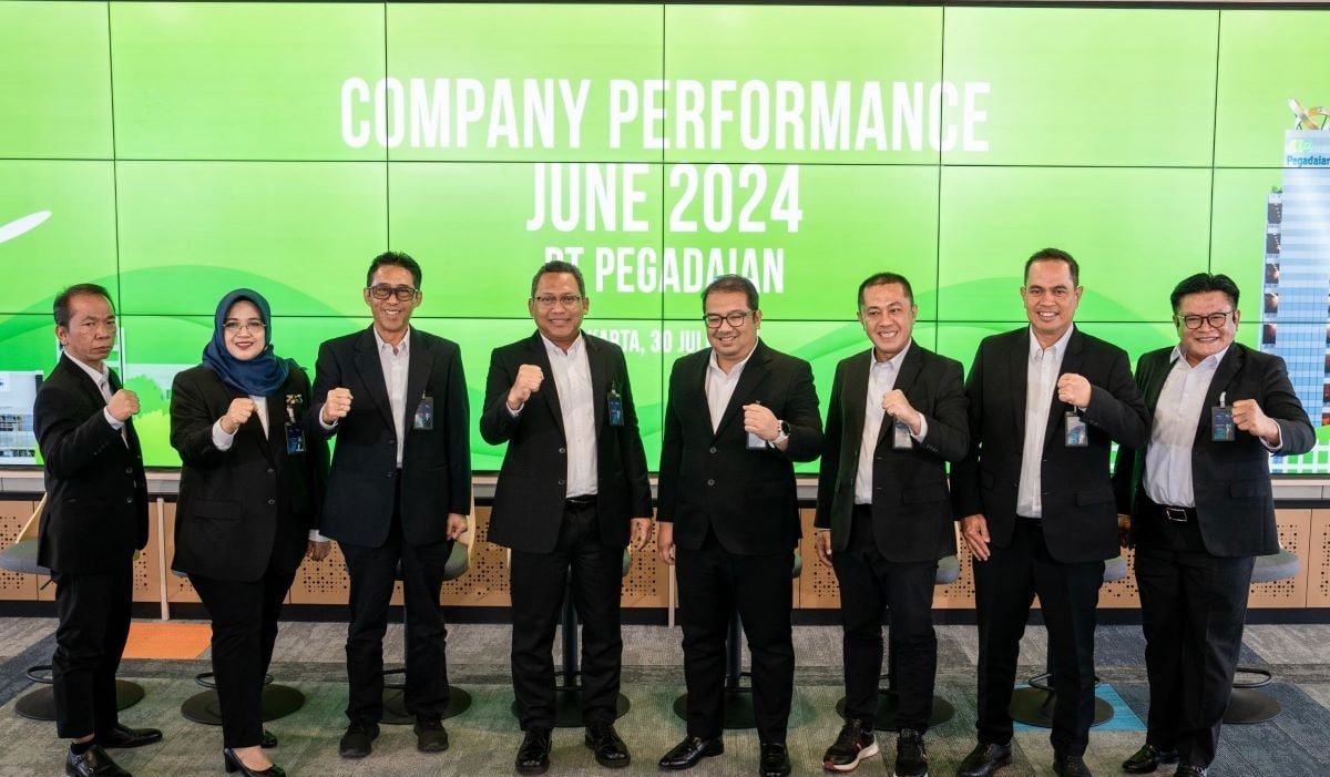 PT Pegadaian mencatatkan laba bersih sebesar Rp2,9 triliun pada semester pertama 2024.