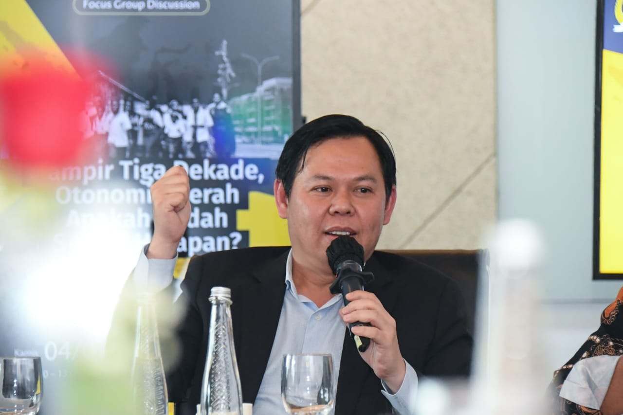 WAKIL ketua Dewan Perwakilan Daerah (DPD) RI Sultan B Najamuddin