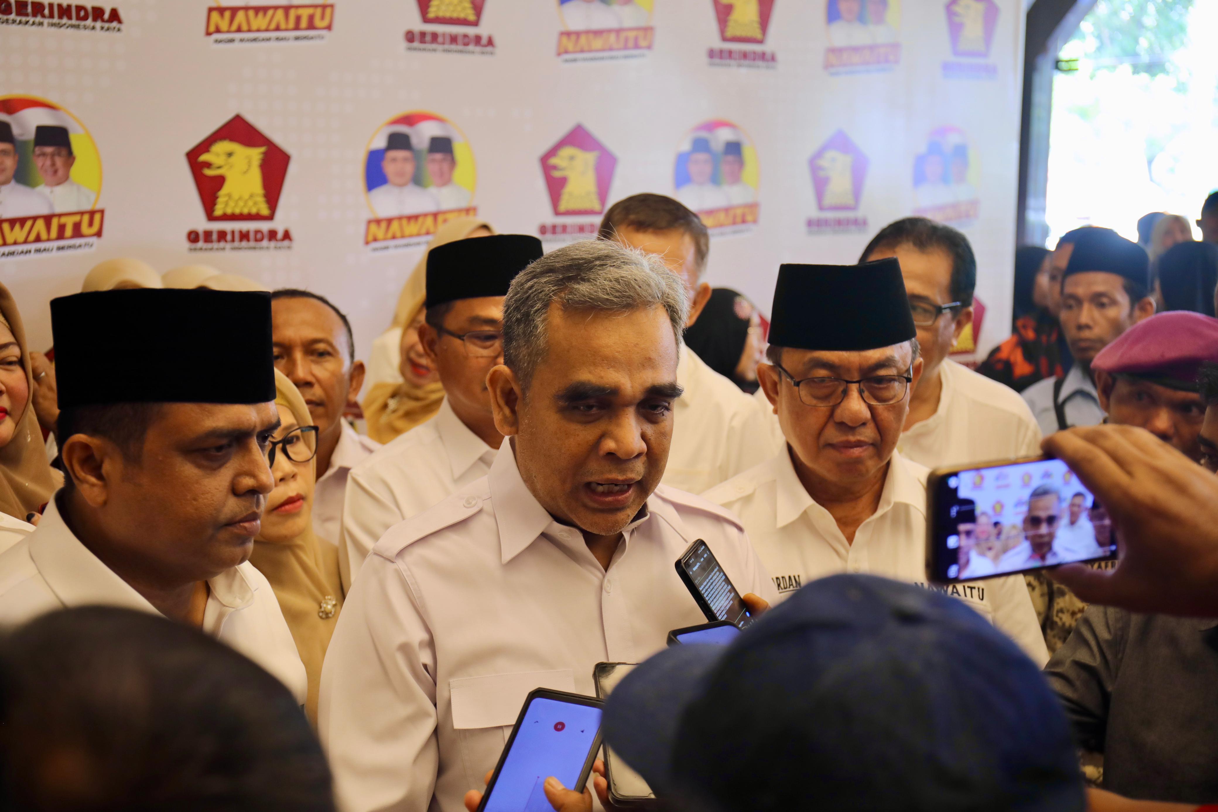 Sekretaris Jenderal (Sekjen) Partai Gerindra Ahmad Muzani