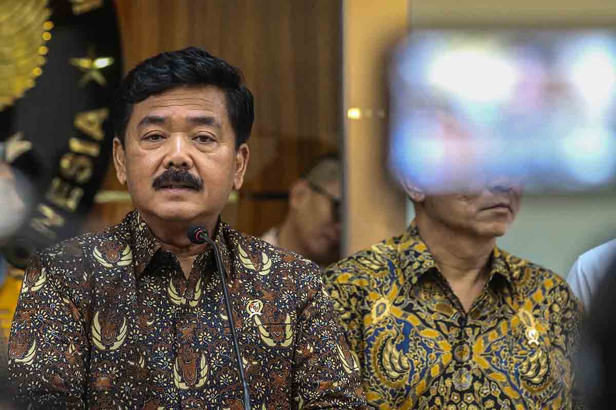 Menteri Koordinator Bidang Politik Hukum dan Keamanan (Menko Polhukam) Hadi Tjahjanto.