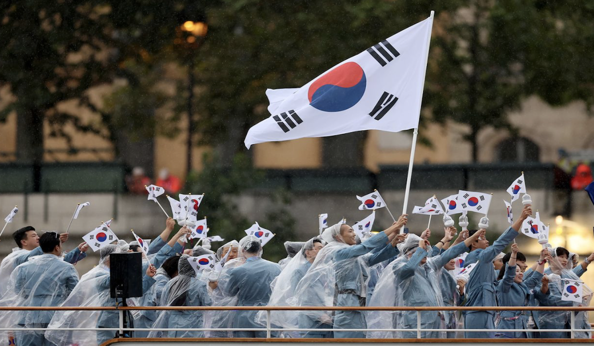 Komite Olimpiade Paris 2024 Salah Perkenalkan Delegasi Korea Selatan saat Acara Pembukaan 