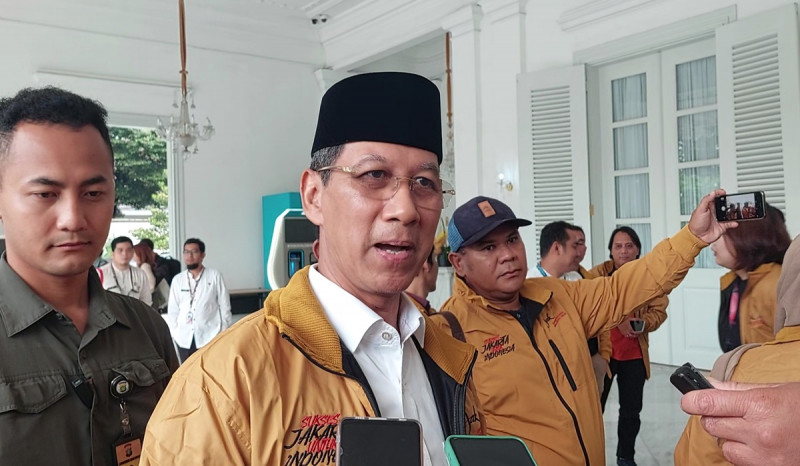 Pj Gubernur DKI Jakarta Heru Budi Hartono. 