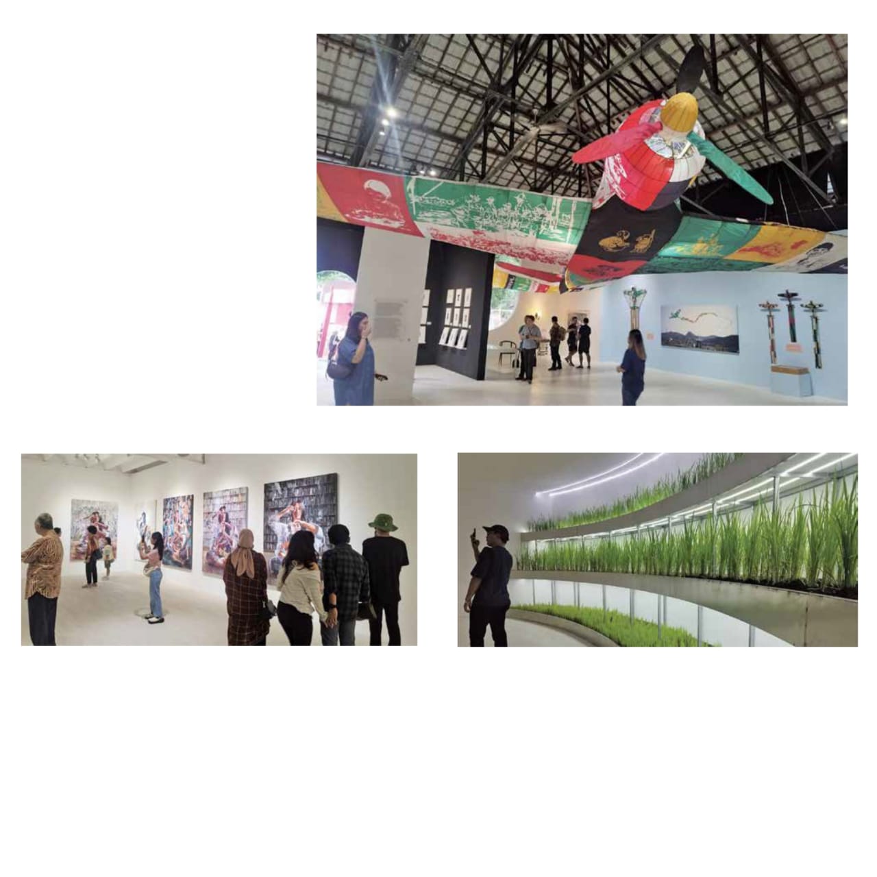 Lebaran para Seniman Mengekspresikan Motif Ramalan