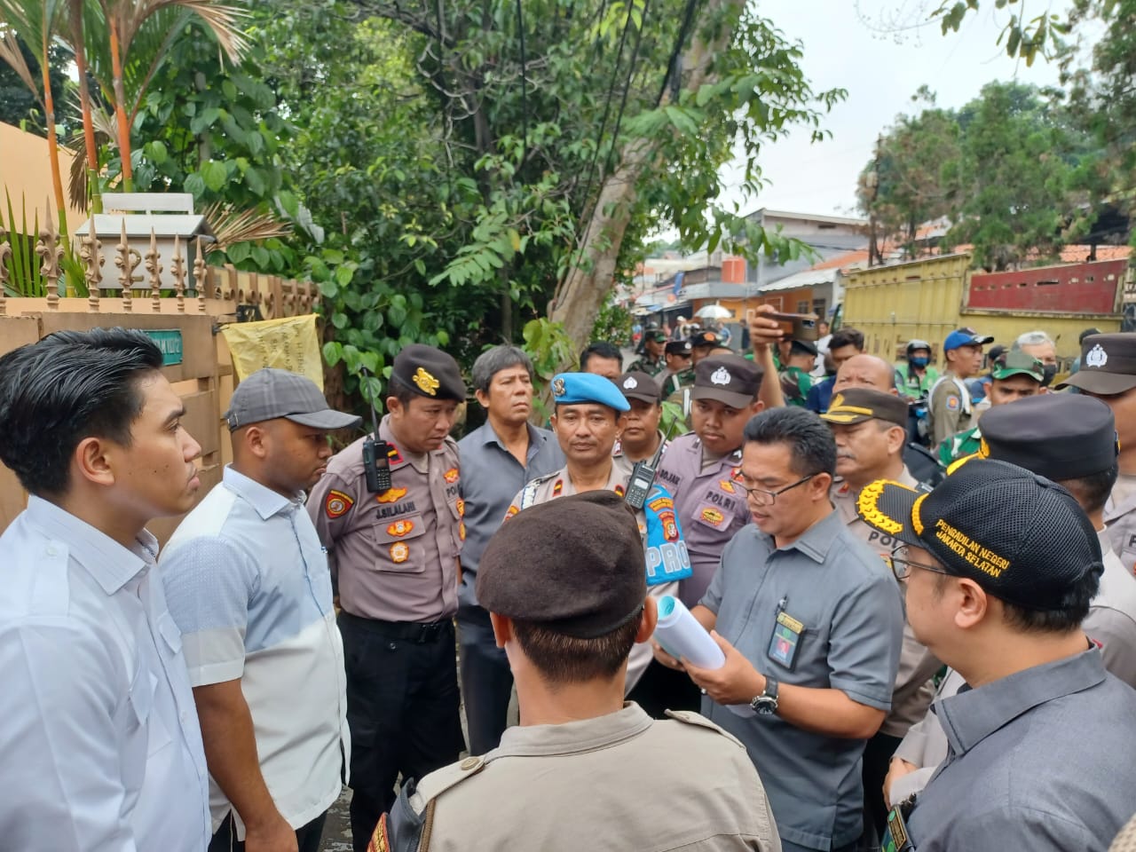 Proses eksekusi rumah di Jakarta Selatan