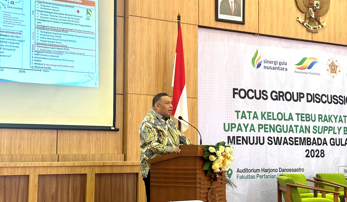 Direktur Jenderal Perkebunan Kementan, Andi Nur Alam Syah terus sosialisasikan tata kelola tebu rakyat