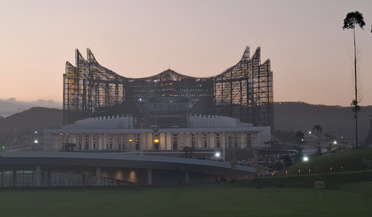 Istana Negara, Ibu Kota Nusantara (IKN), Penajam Paser Utara, Kalimantan Timur. 