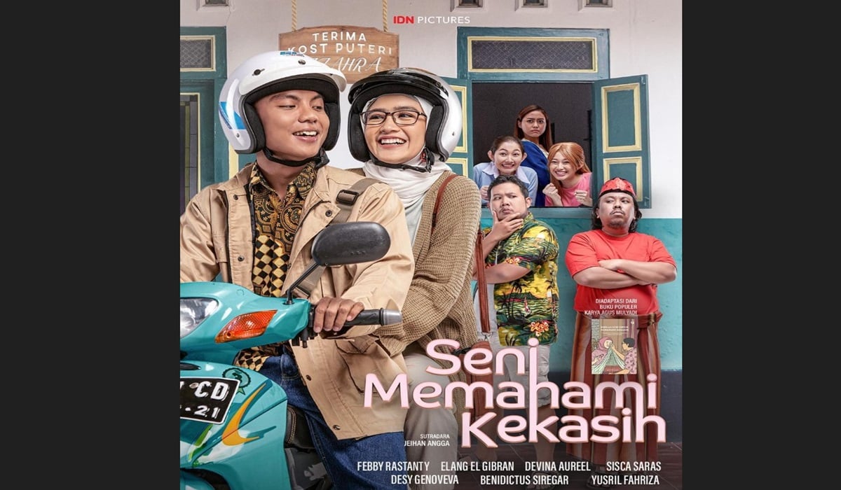 Poster film Seni Memahami Kekasih