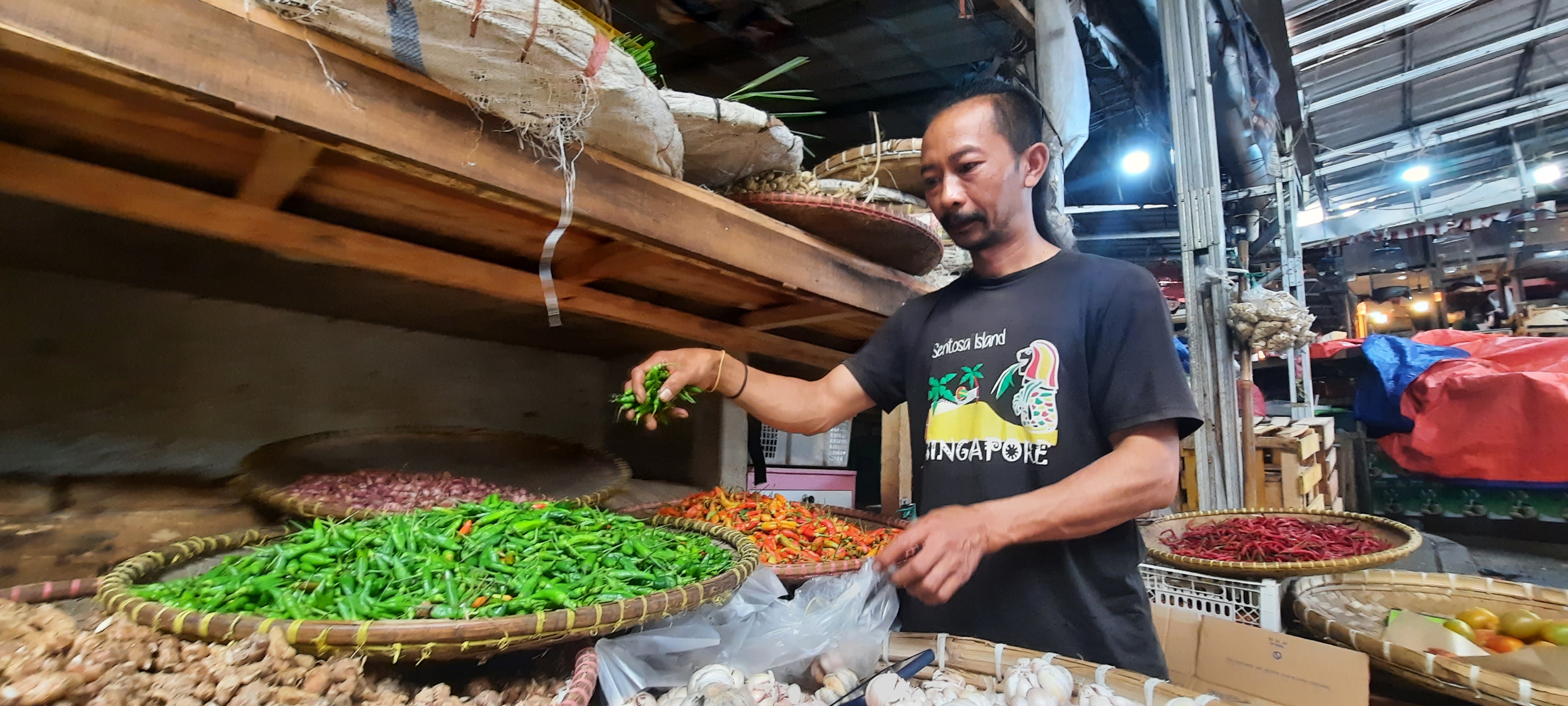 Stok Komoditas Kebutuhan di Cianjur belum Terpengaruh Kemarau